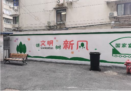 福贡社区墙绘